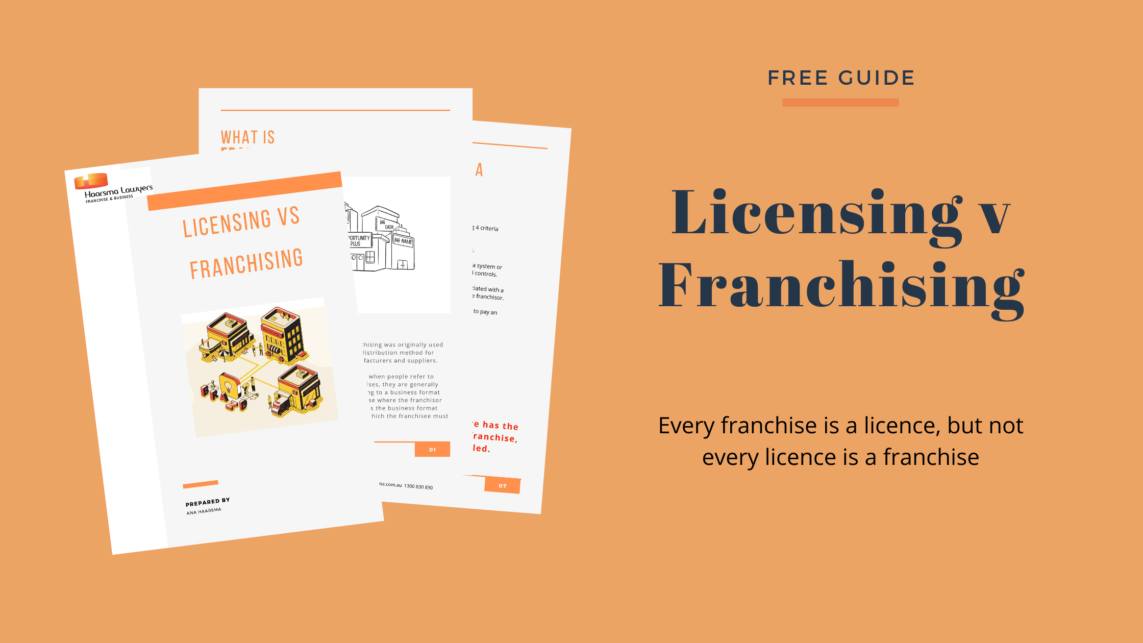 Licensing v Franchising-1